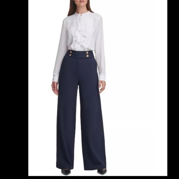 Calvin Klein Tweed  Cropped Jacket - Picture 9 of 9